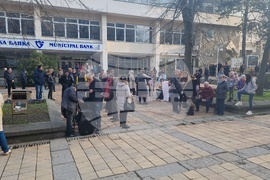 Добрич - протест - улици