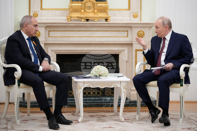 Путин предупреди Армения, че нейното присъединяване към Европейския съюз "е просто невъзможно"