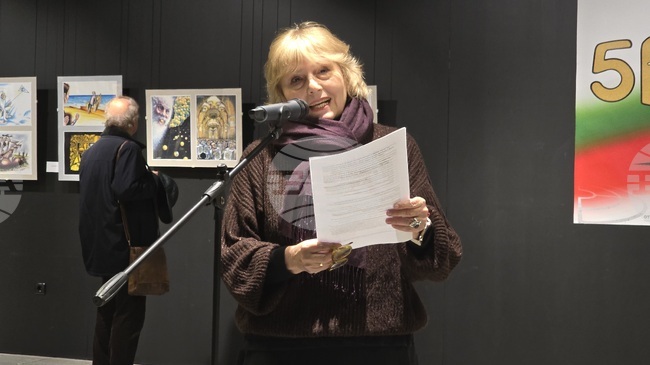 Изявите на карикатуристите винаги предизвикват интерес, каза Долорес Дилова, заместник-председател на СБХ 