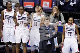 NCAA-Undefeated UConn Basketball