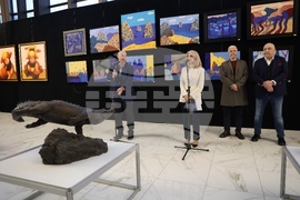 Национален дворец на културата - "Пластове цвят" - изложба