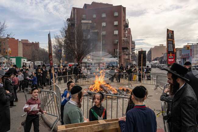 APTOPIX New York Passover