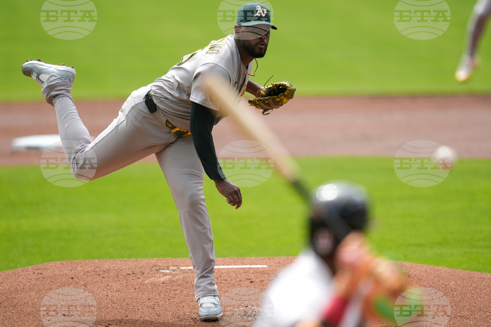 Athletics Braves Baseball