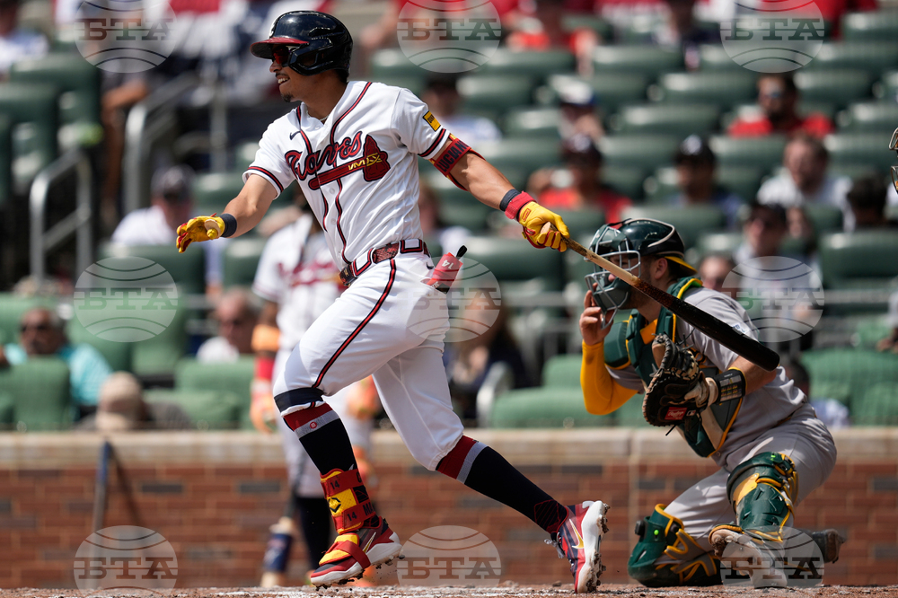 Athletics Braves Baseball