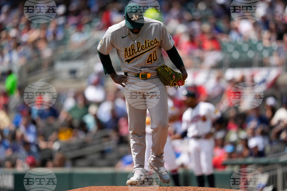 Athletics Braves Baseball