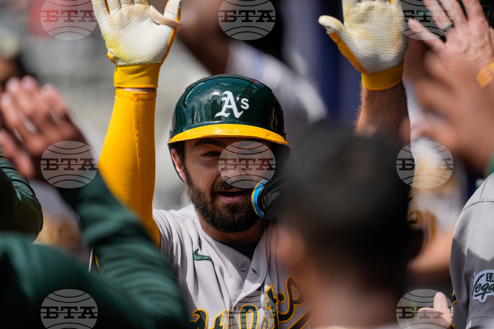 Athletics Braves Baseball