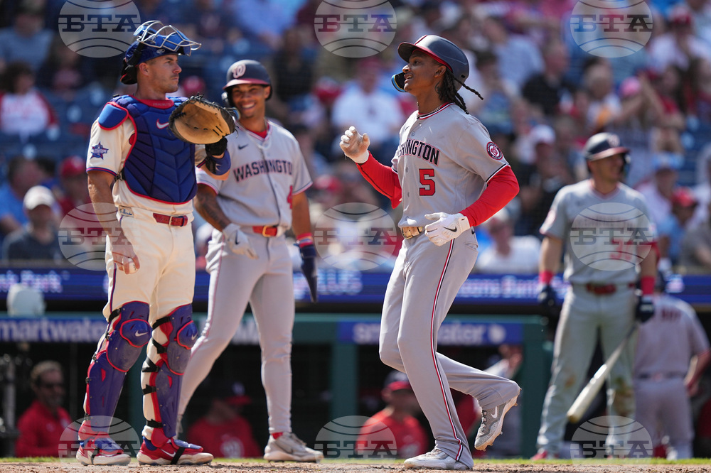 Nationals Phillies Baseball