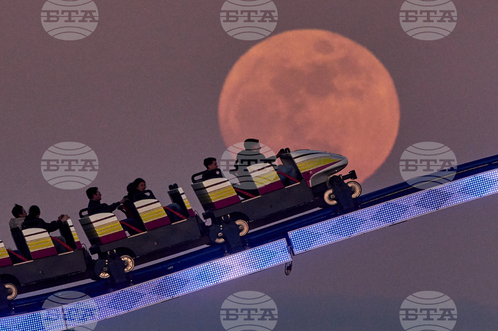 APTOPIX Germany Moon