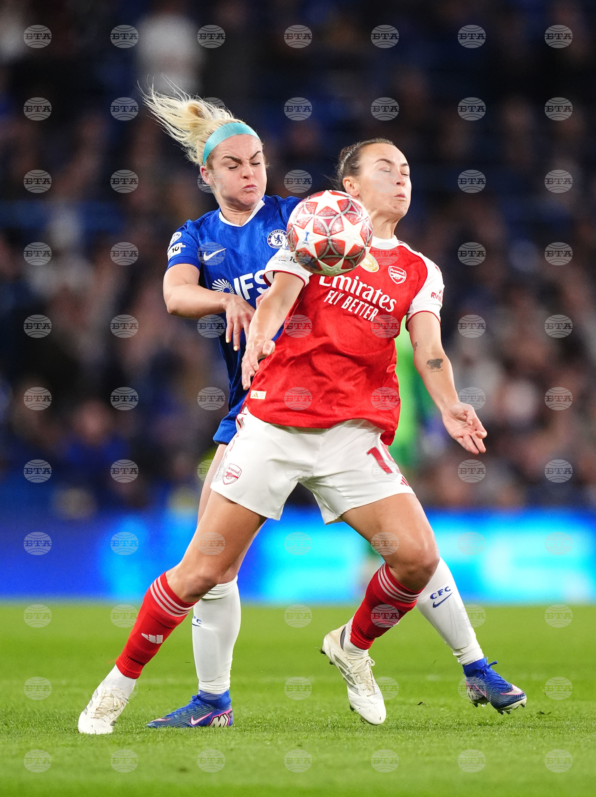 Britain Women's Champions League Soccer