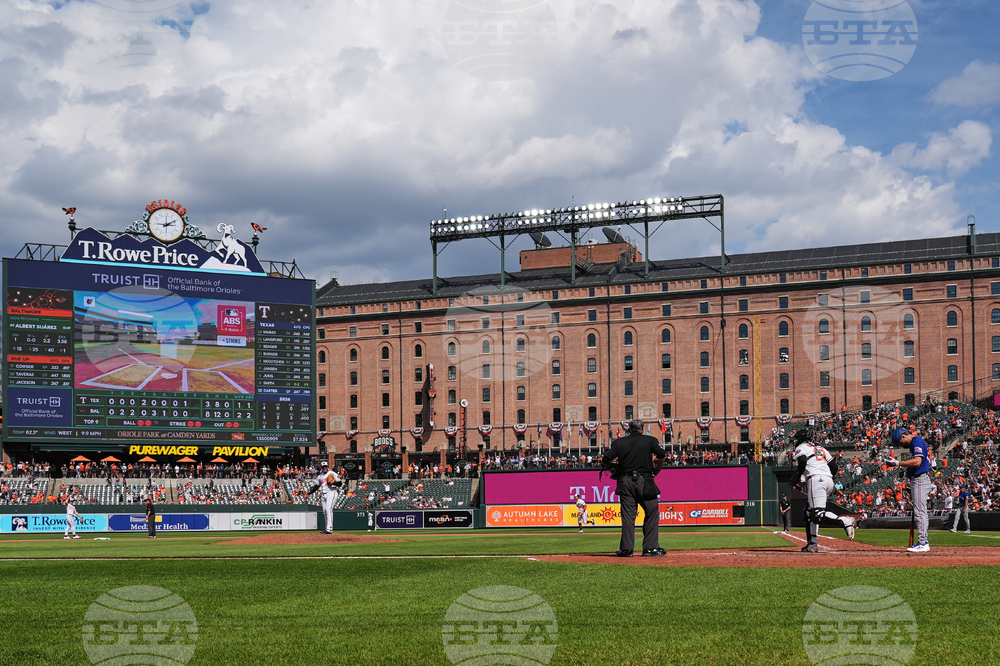 Rangers Orioles Baseball