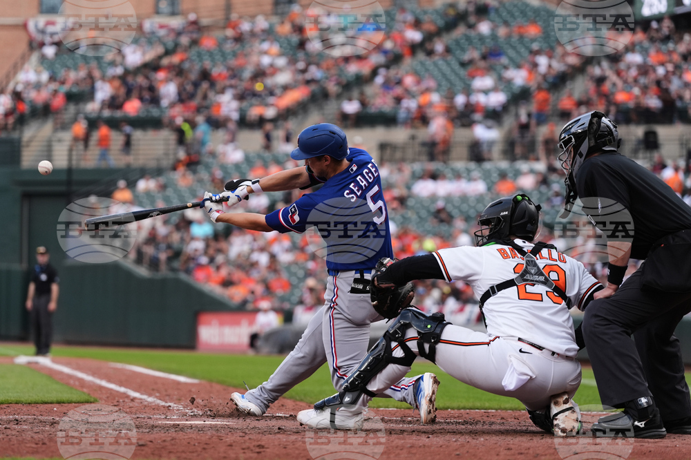 Rangers Orioles Baseball