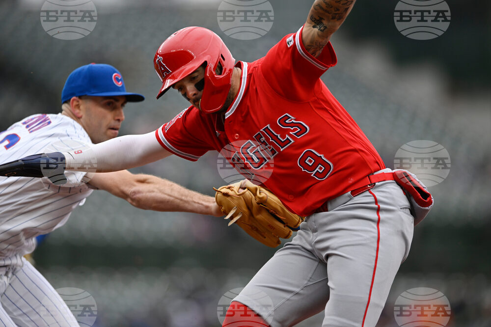 Angels Cubs Baseball