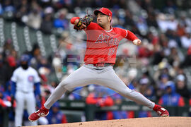 Angels Cubs Baseball