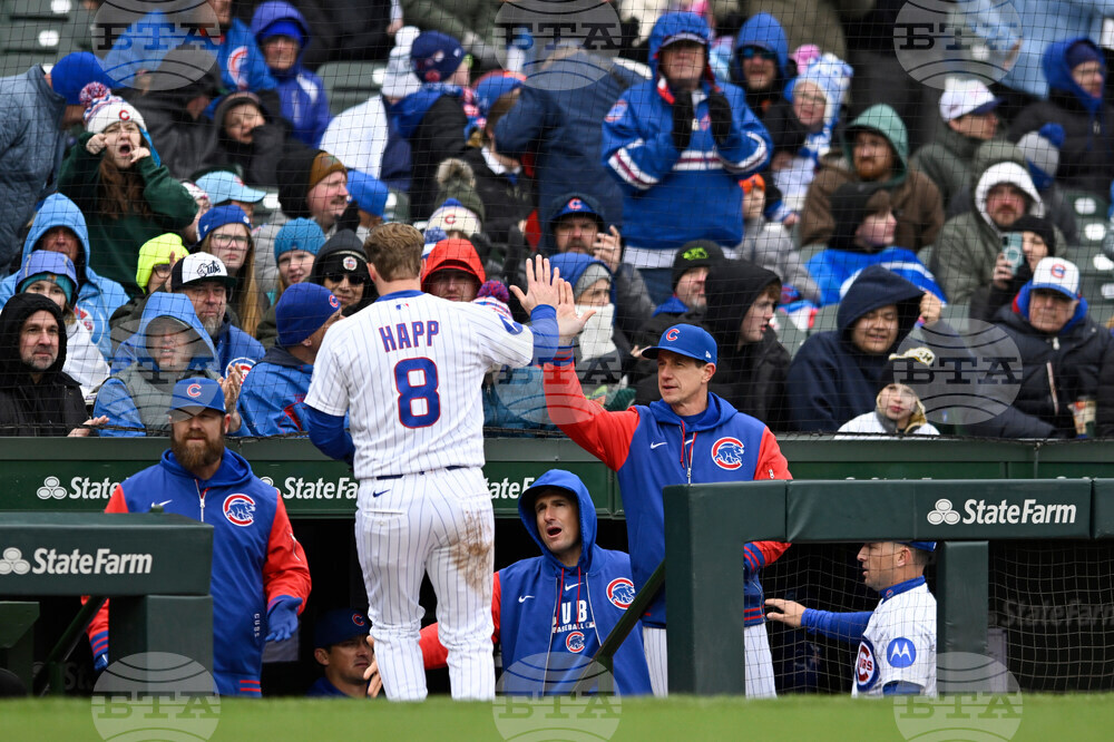 Angels Cubs Baseball
