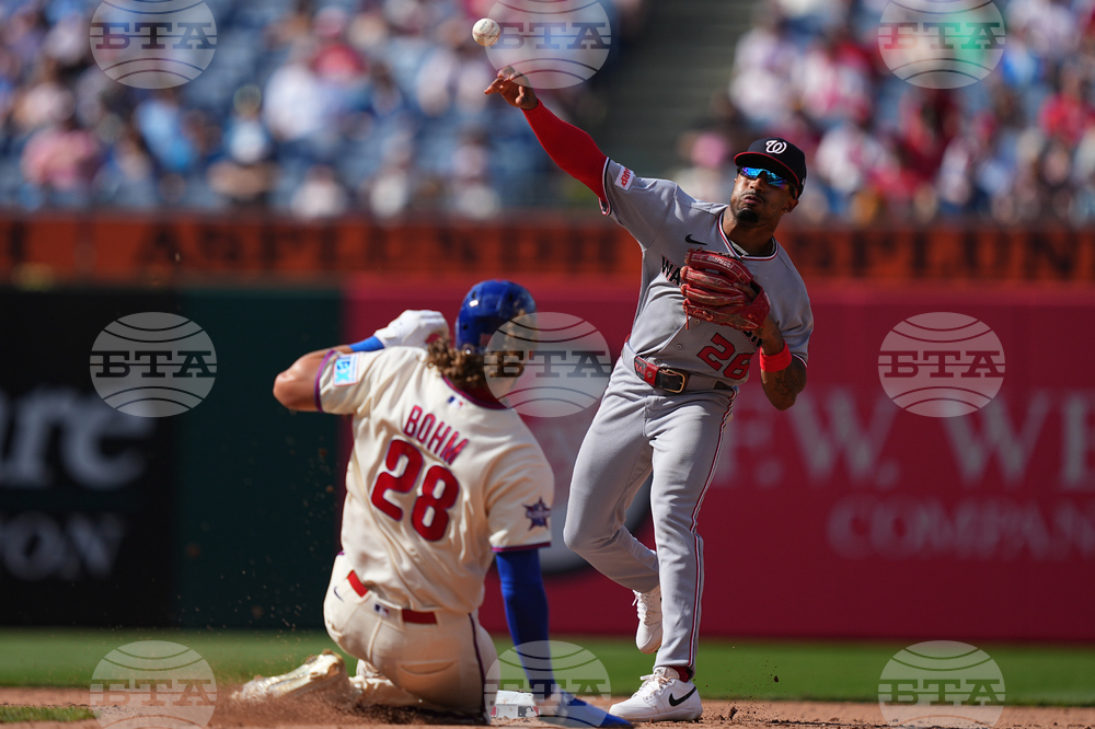 Nationals Phillies Baseball