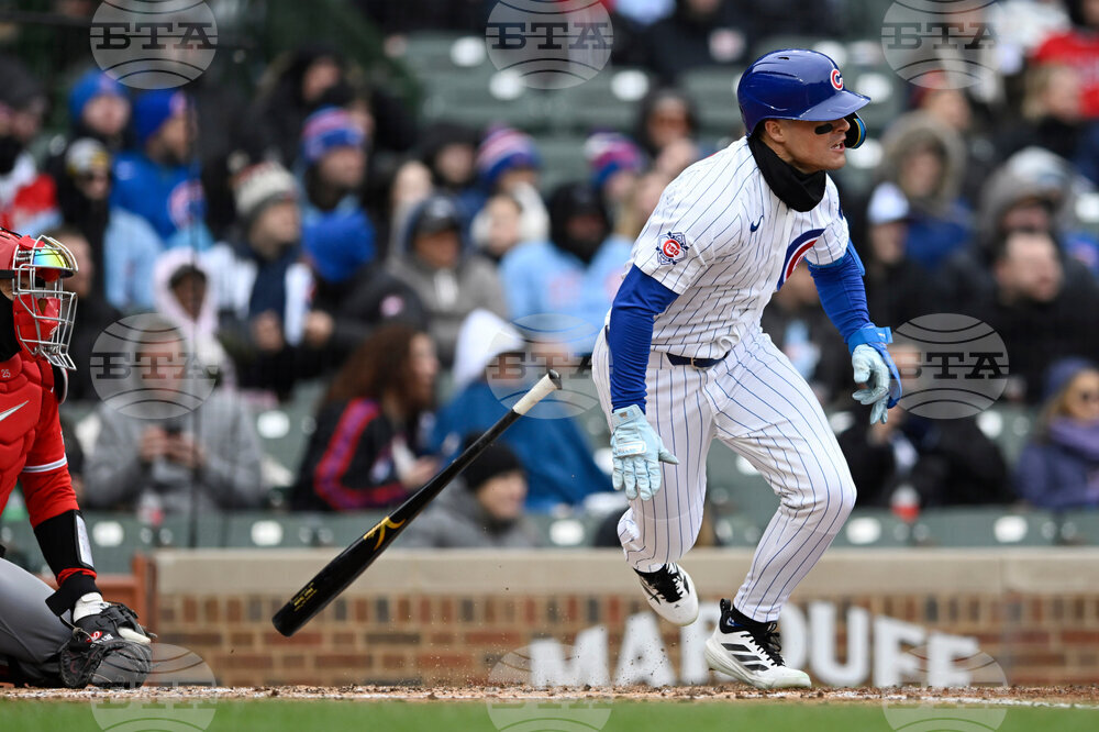 Angels Cubs Baseball