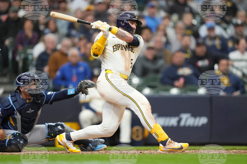 Rays Brewers Baseball