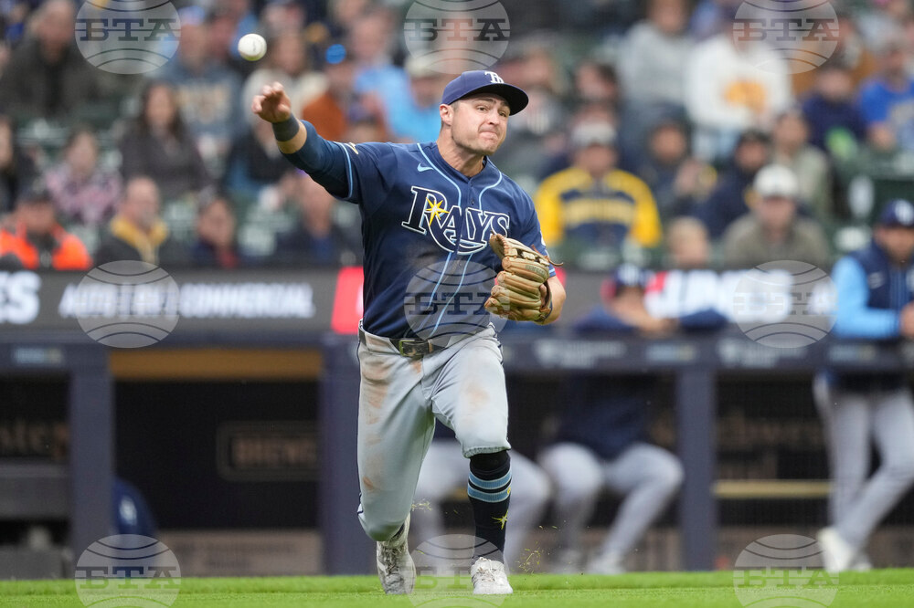 Rays Brewers Baseball