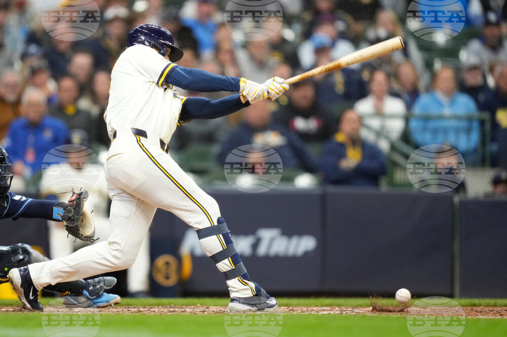 Rays Brewers Baseball