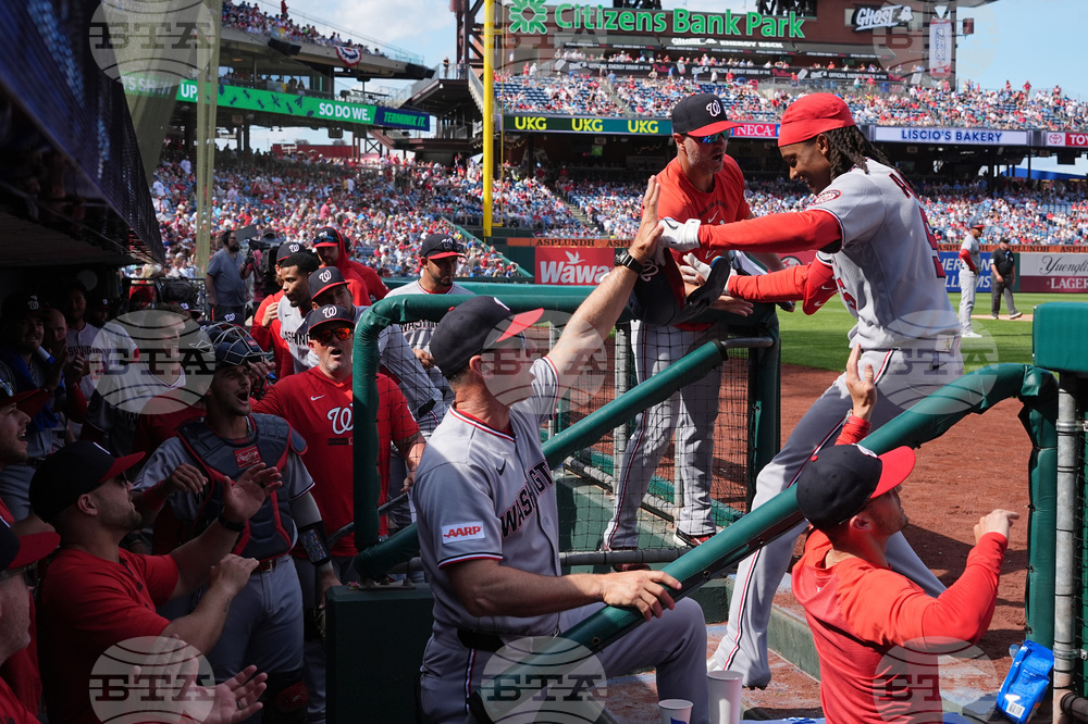 Nationals Phillies Baseball