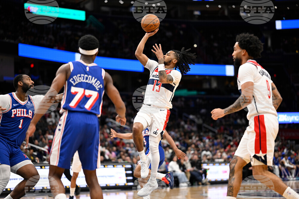 76ers Wizards Basketball