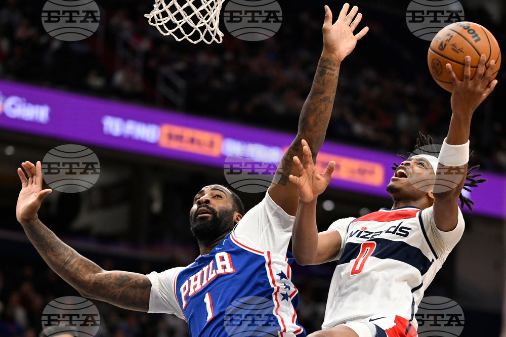 76ers Wizards Basketball