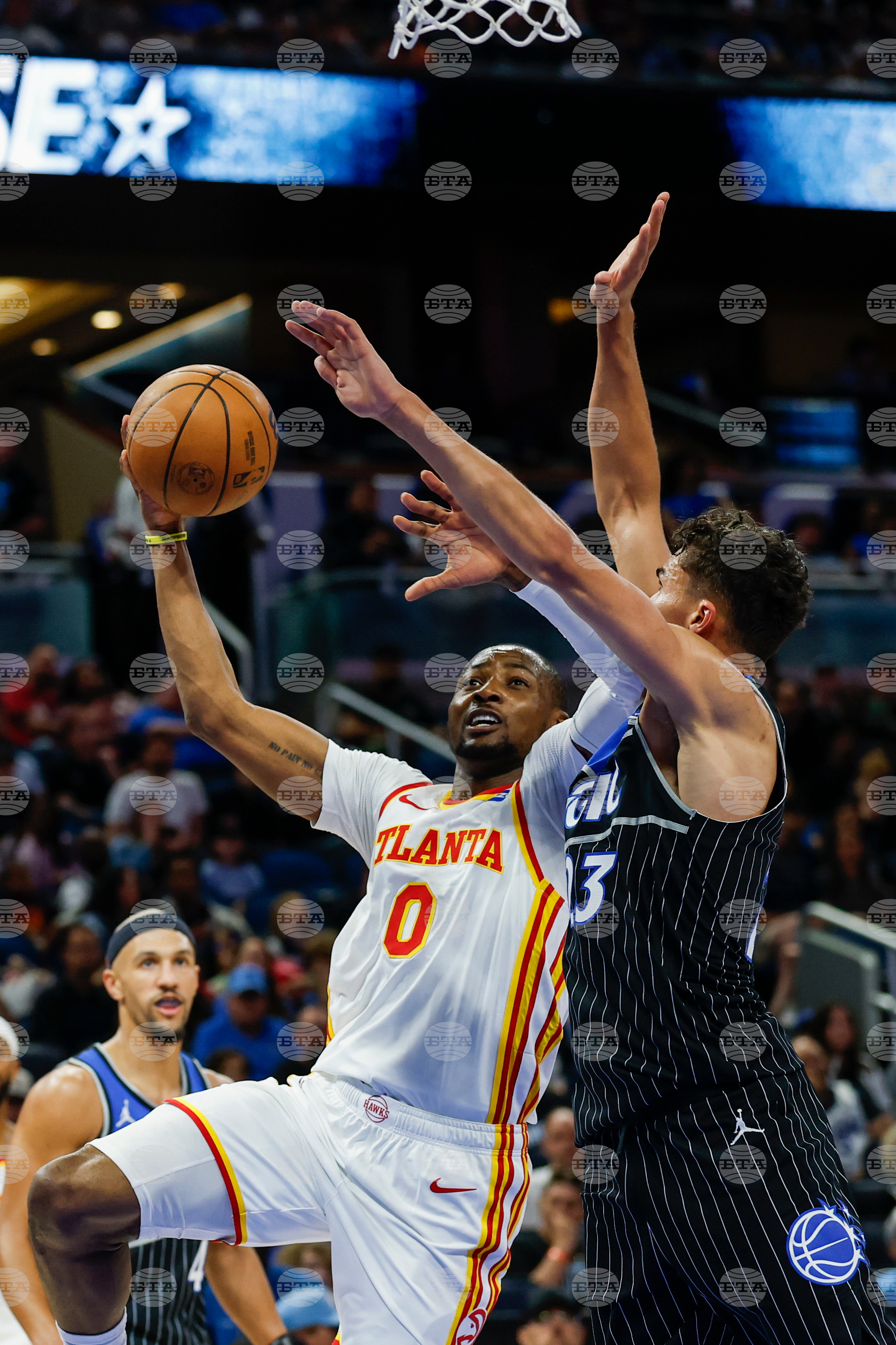 Hawks Magic Basketball