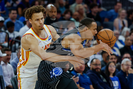 Hawks Magic Basketball