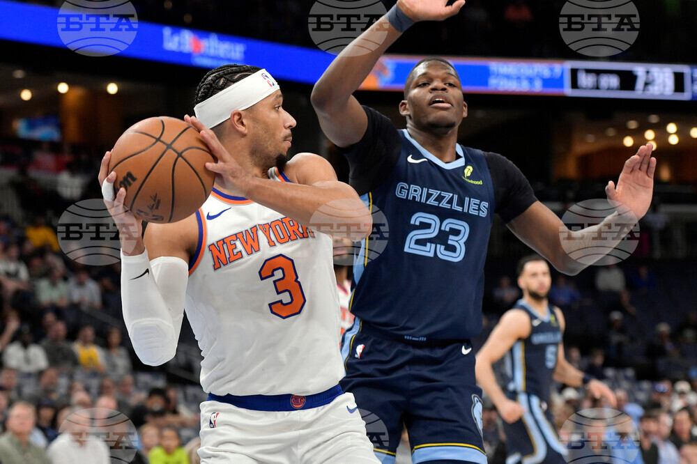 Knicks Grizzlies Basketball