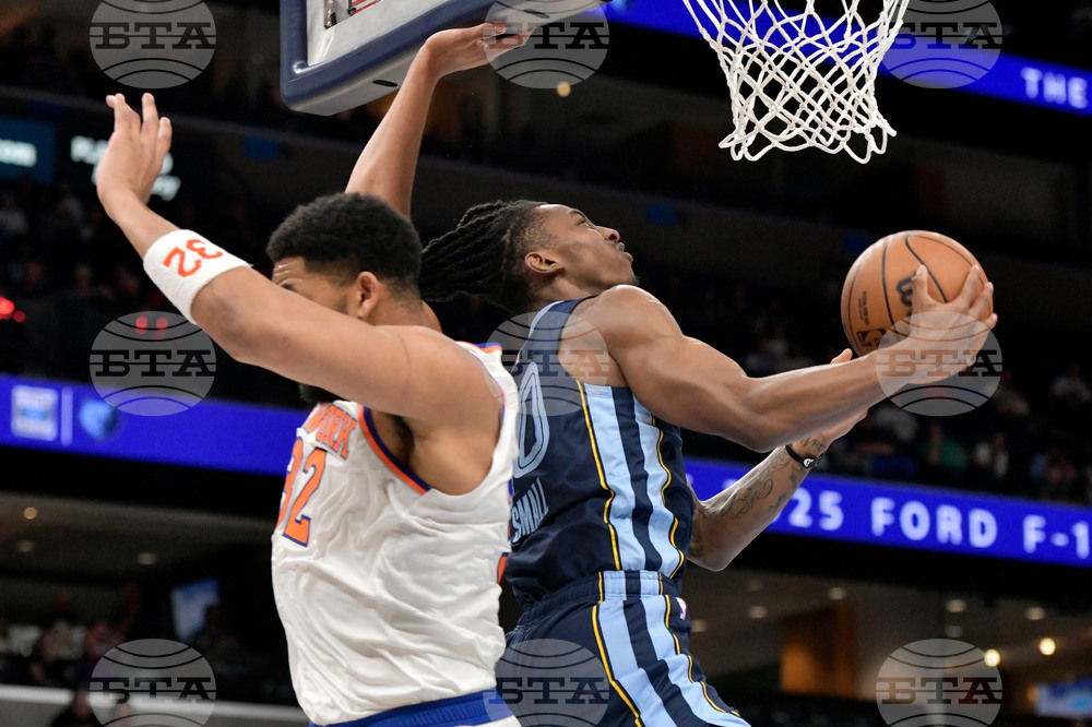 Knicks Grizzlies Basketball