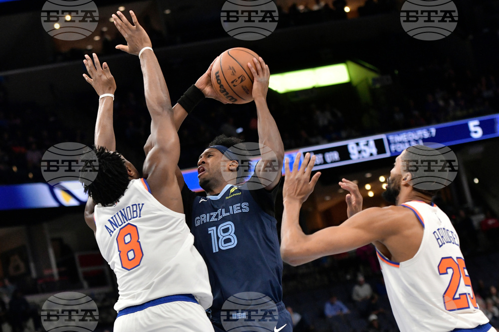 Knicks Grizzlies Basketball