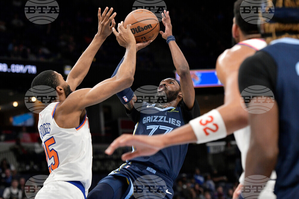 Knicks Grizzlies Basketball