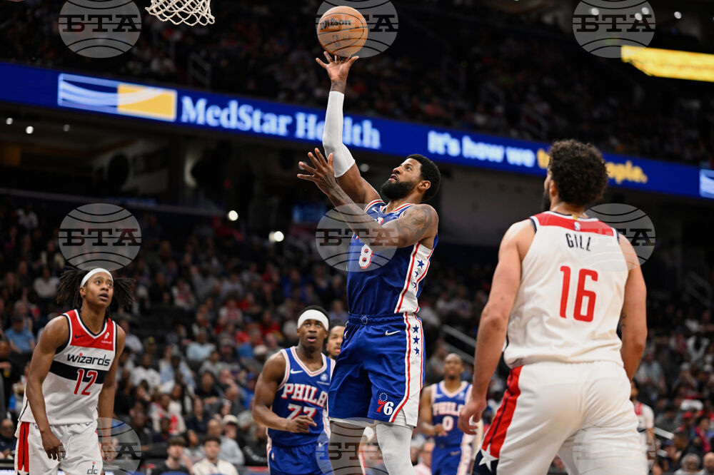 76ers Wizards Basketball