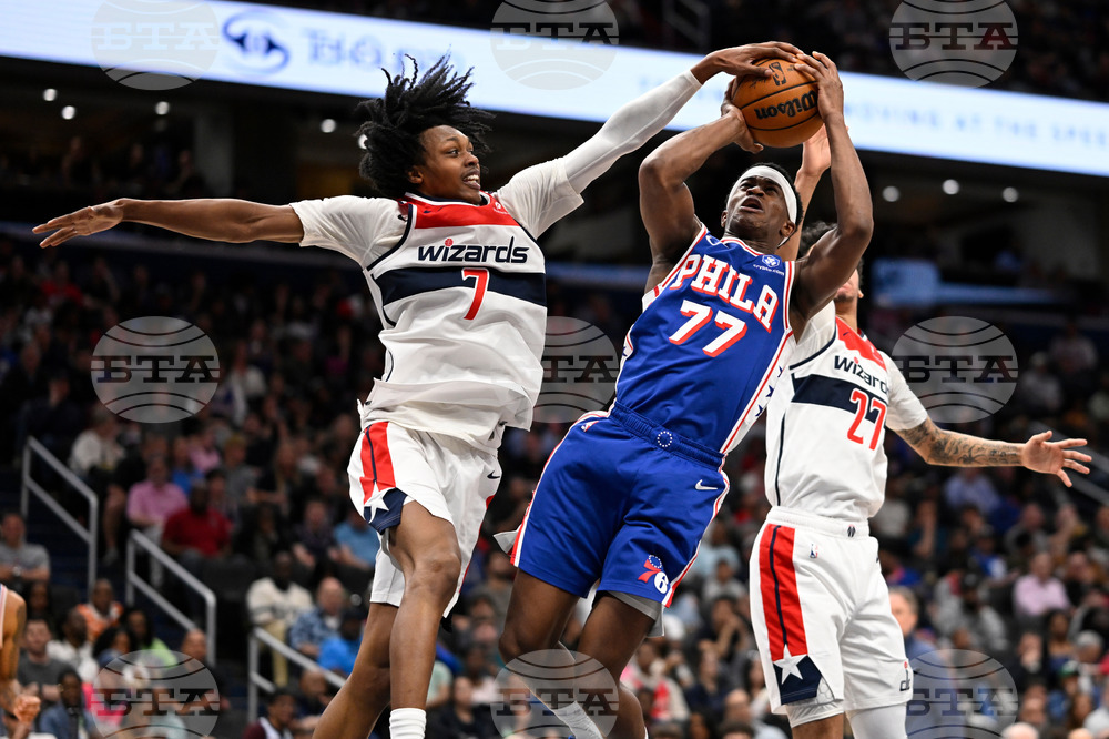 76ers Wizards Basketball