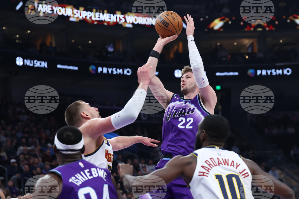 Nuggets Jazz Basketball