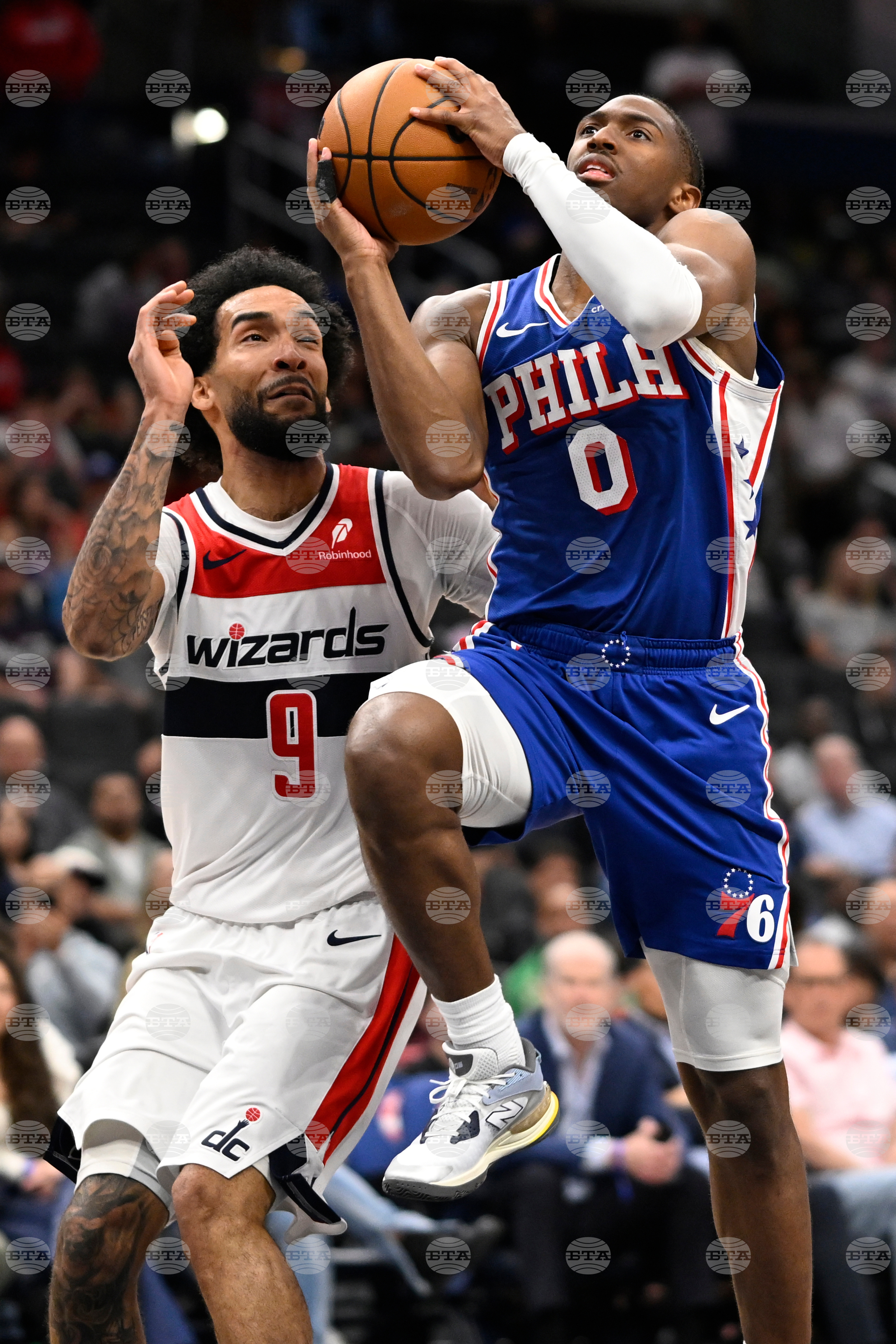 76ers Wizards Basketball