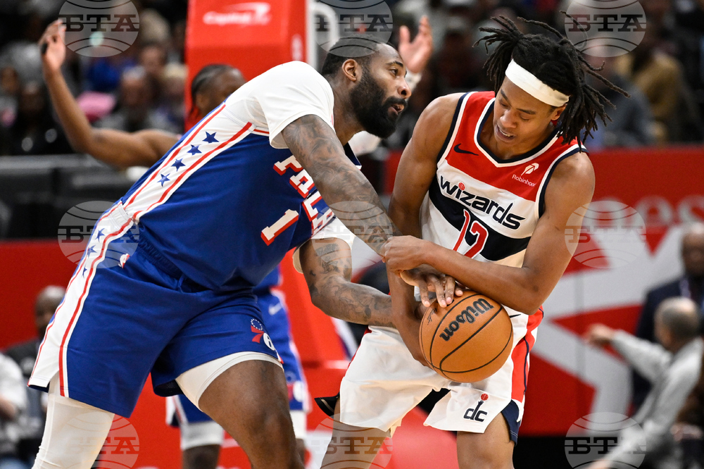 76ers Wizards Basketball