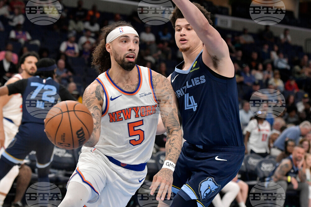 Knicks Grizzlies Basketball