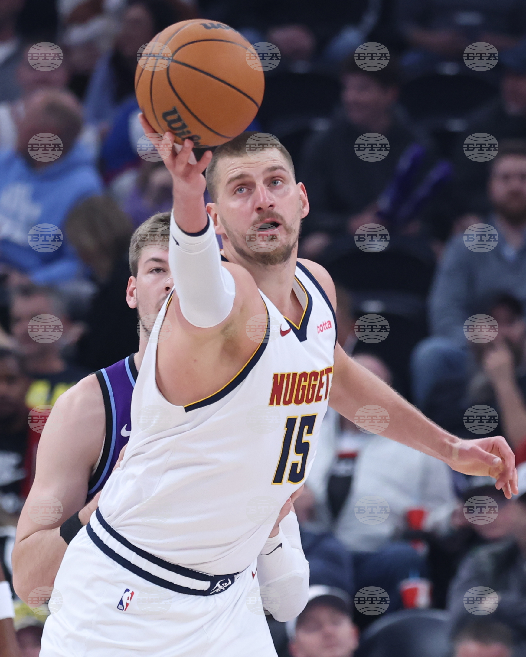 Nuggets Jazz Basketball