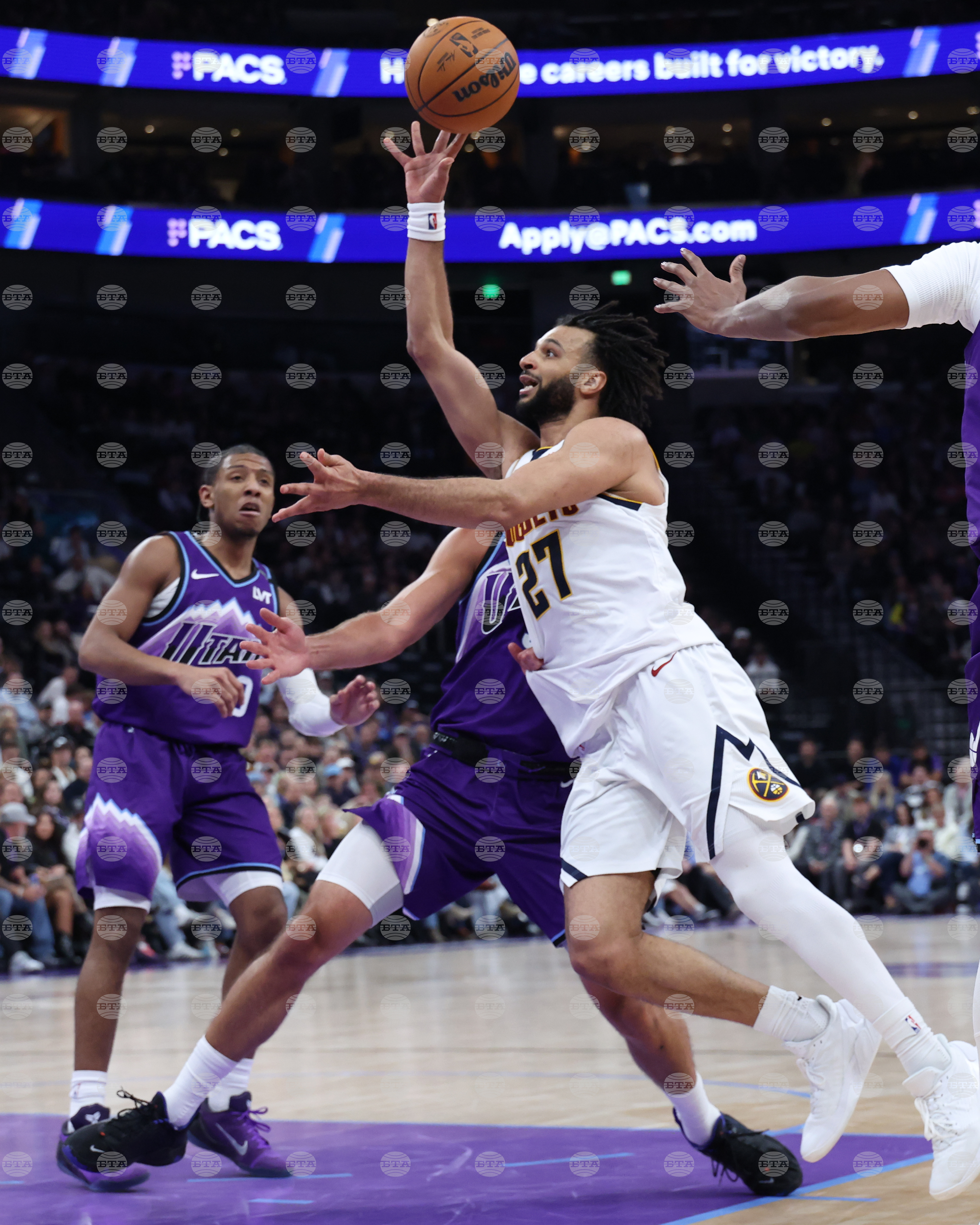 Nuggets Jazz Basketball