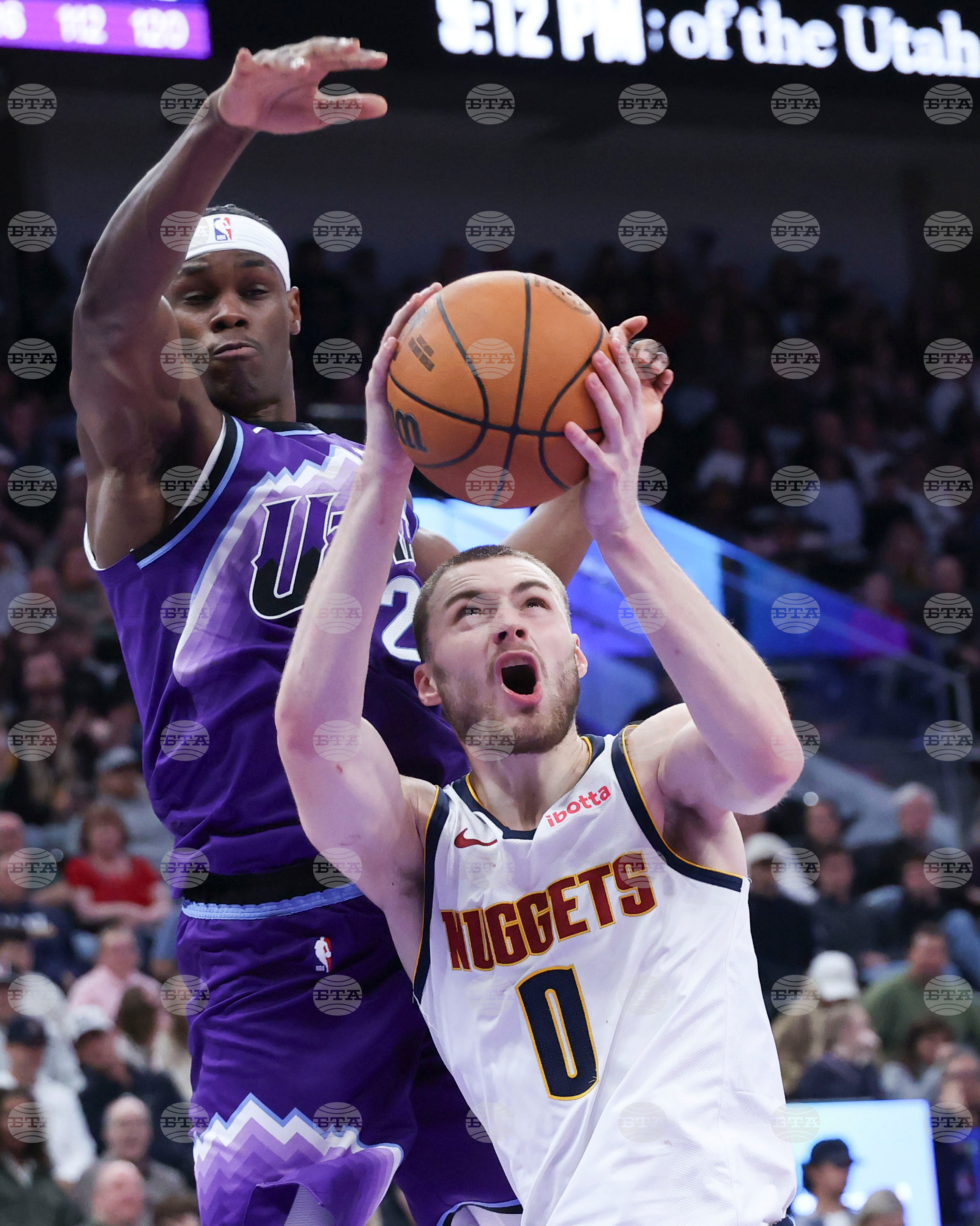 Nuggets Jazz Basketball