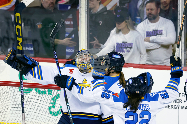 PWHL Sceptres Charge Hockey