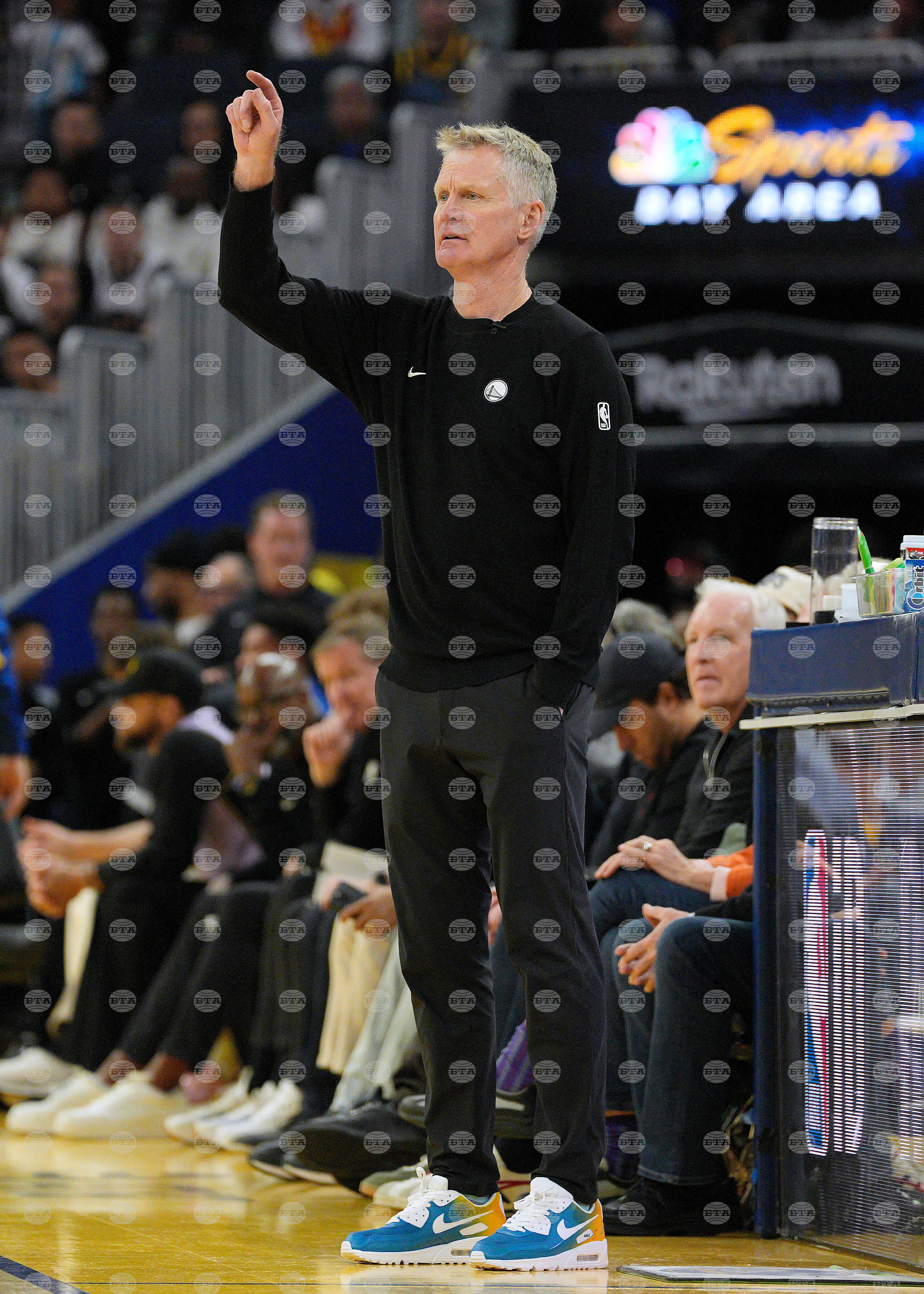 Spurs Warriors Basketball