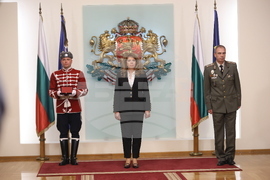 Президентство - полковник Атанас Георгиев - офицерско звание