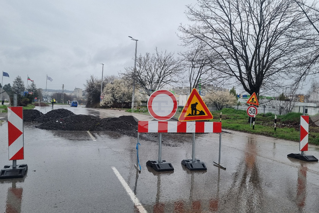 Търговище - кръгово кръстовище - ремонт