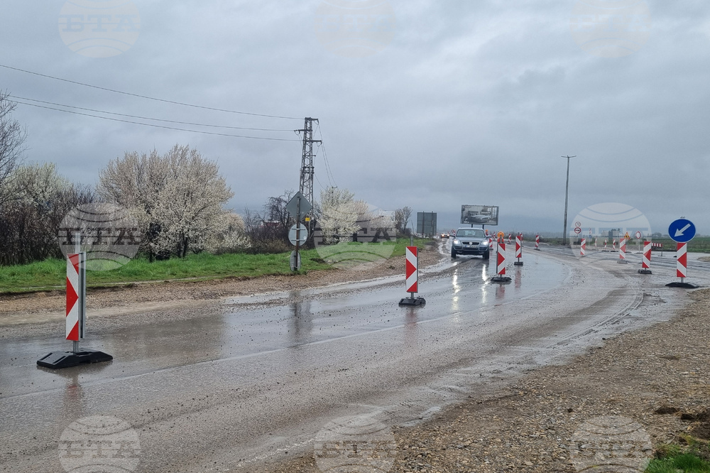 Търговище - кръгово кръстовище - ремонт