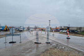 Търговище - кръгово кръстовище - ремонт