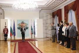 Президентство - полковник Атанас Георгиев - офицерско звание