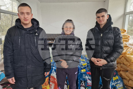 Село Могила - приют за безстопанствени животни - дарение