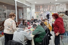 Монтана - Регионален исторически музей - великденска работилница - ученици